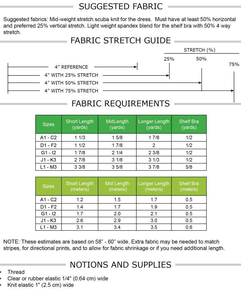 Banff  PDF Sewing Pattern